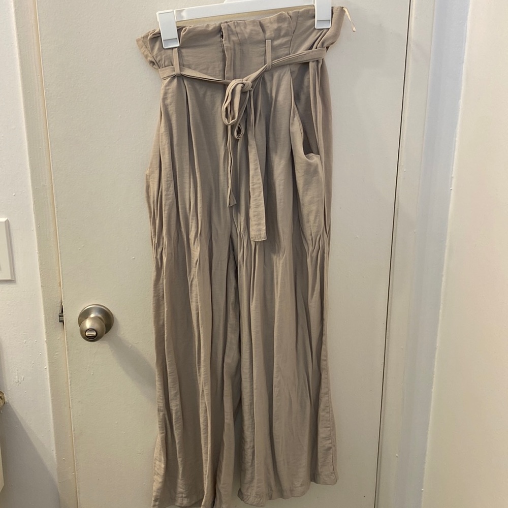 Tan blouse Beach Pants